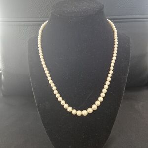 Marvella Elegant Gold Pearl Necklace